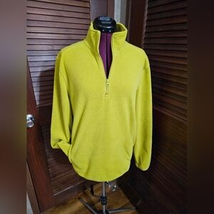 Joe Fresh Olive Green Fleece Pullover